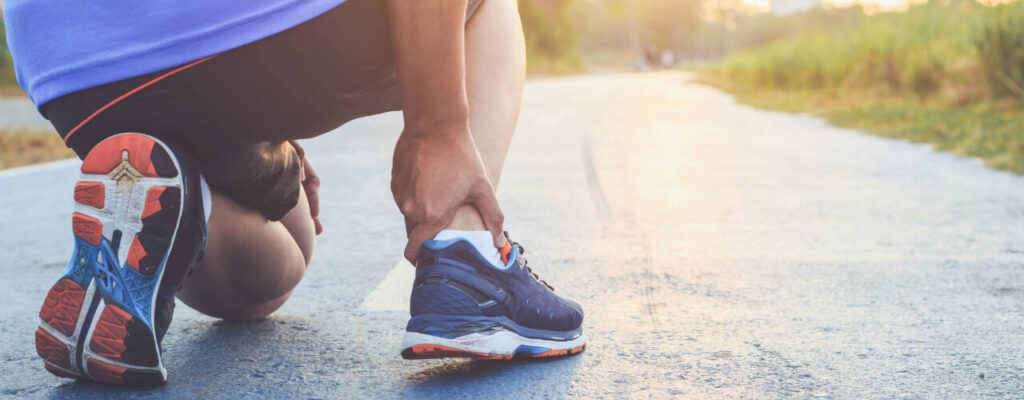 Running with ankle pain